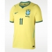 Brasil Raphinha Belloli #11 Hjemmedrakt VM 2026 Kortermet